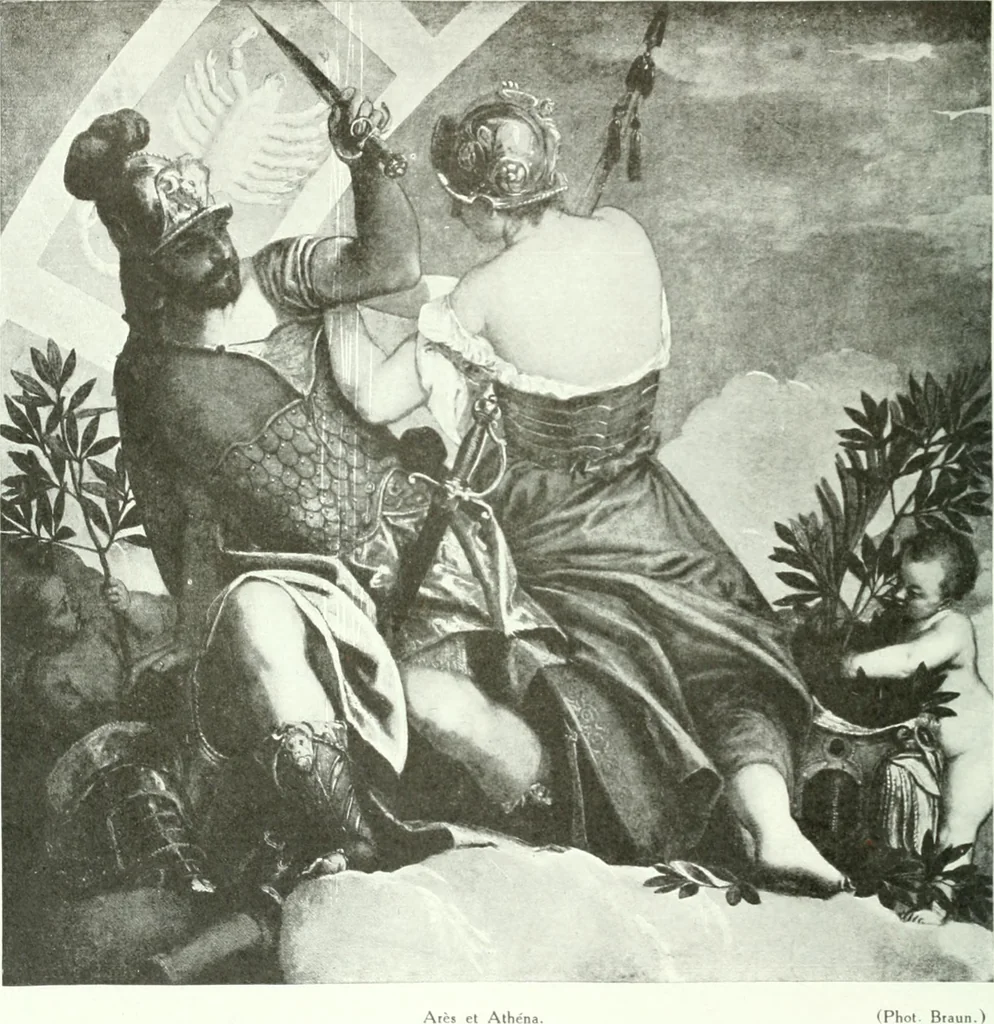 An illustration from Nouvelle mythologie illustrée, 1920, leaf 235