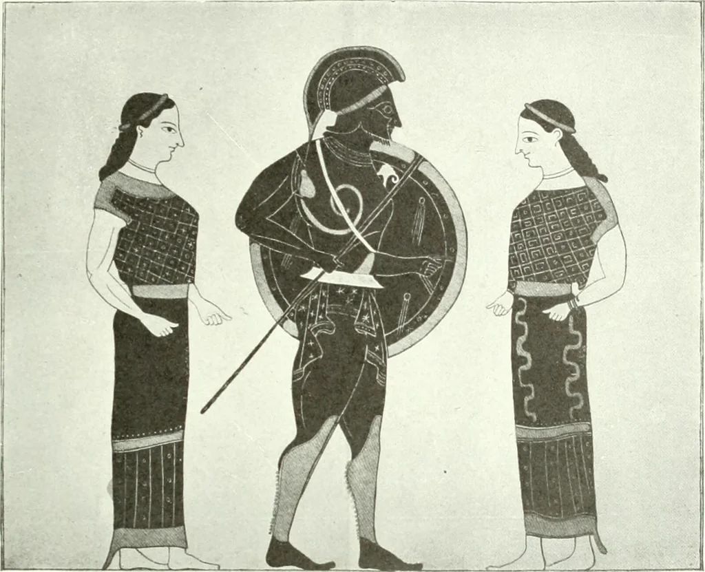 An illustration from Nouvelle mythologie illustrée, 1920, leaf 236