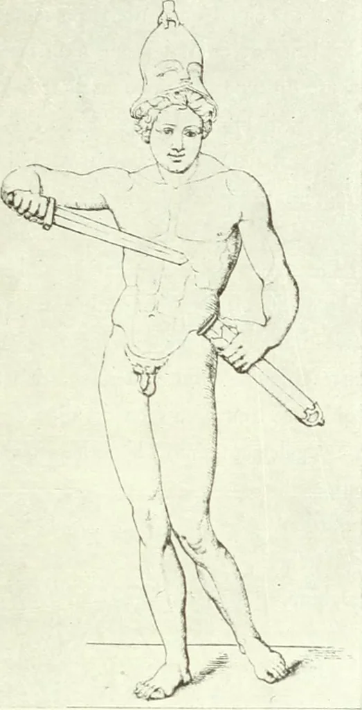 An illustration from Nouvelle mythologie illustrée, 1920, leaf 250