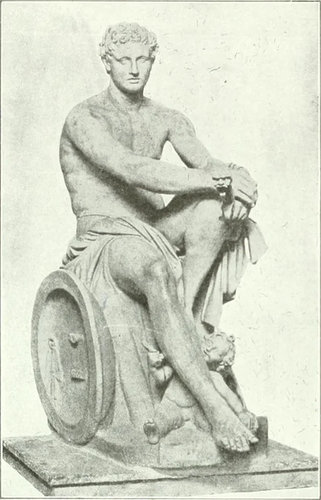 An illustration from Nouvelle mythologie illustrée, 1920, leaf 251