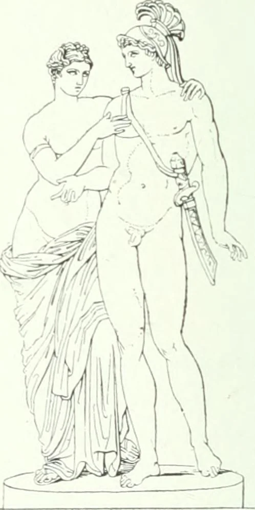 An illustration from Nouvelle mythologie illustrée, 1920, leaf 251