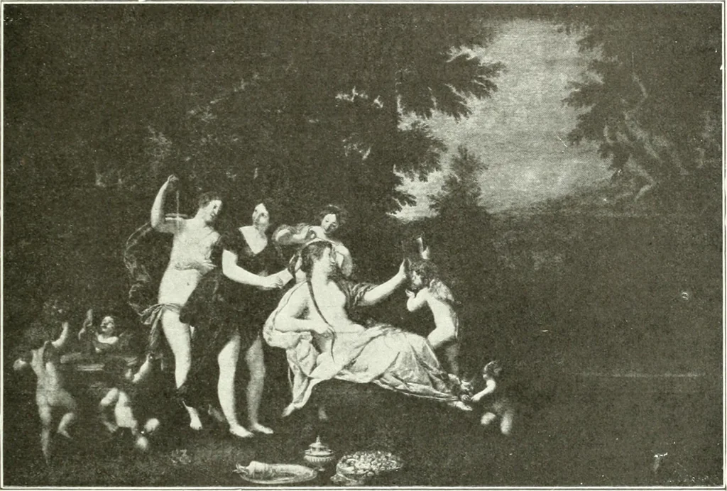 An illustration from Nouvelle mythologie illustrée, 1920, leaf 254