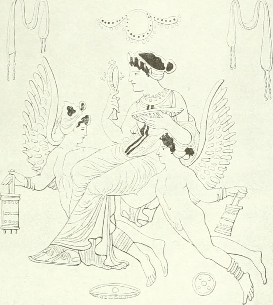 An illustration from Nouvelle mythologie illustrée, 1920, leaf 274