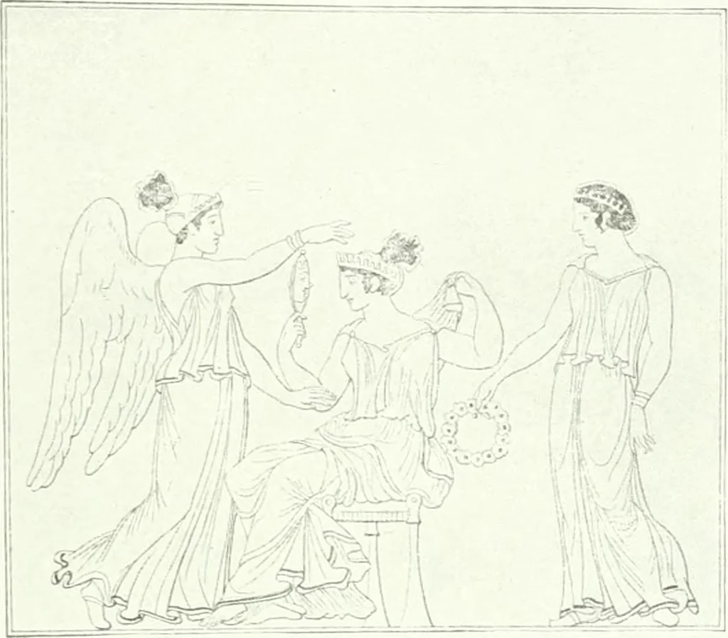 An illustration from Nouvelle mythologie illustrée, 1920, leaf 276