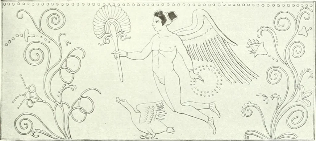 An illustration from Nouvelle mythologie illustrée, 1920, leaf 284