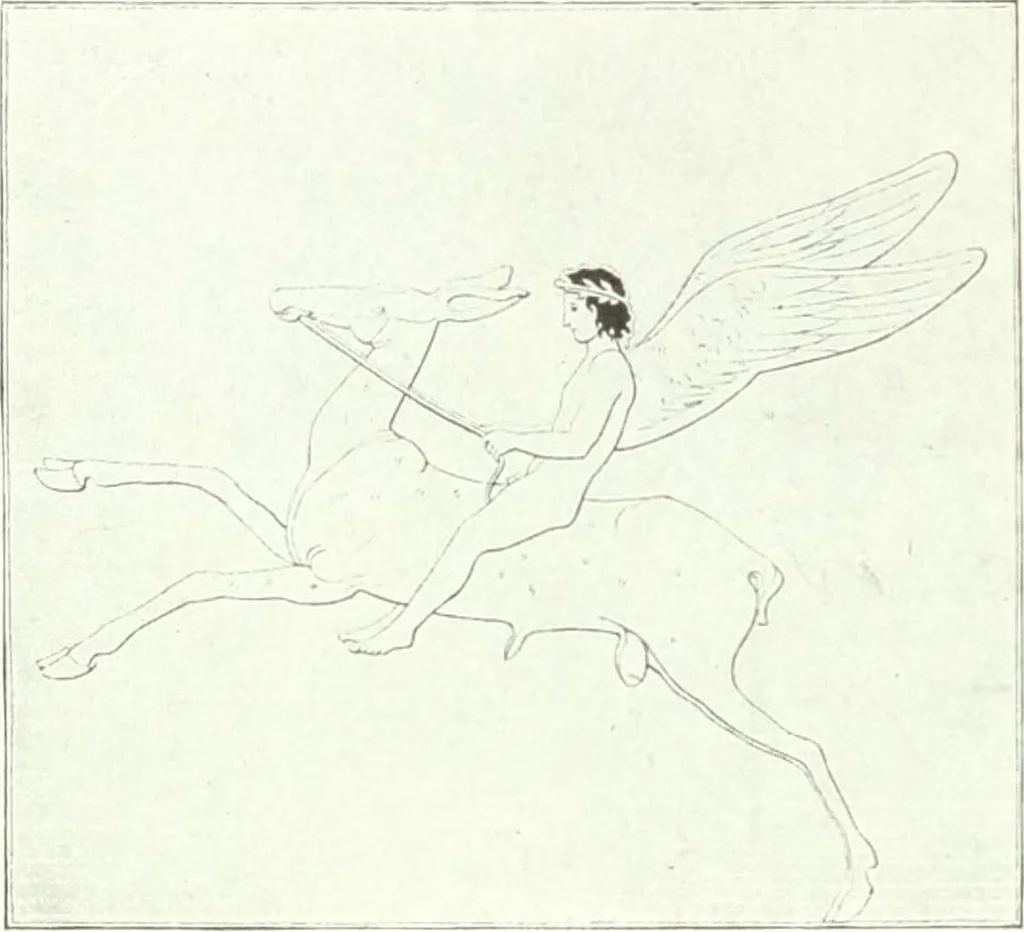 An illustration from Nouvelle mythologie illustrée, 1920, leaf 285