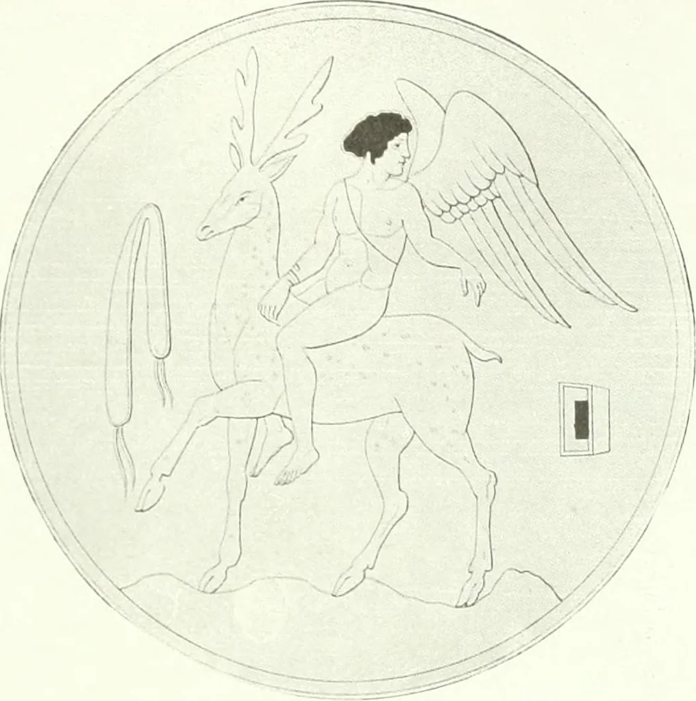 An illustration from Nouvelle mythologie illustrée, 1920, leaf 286