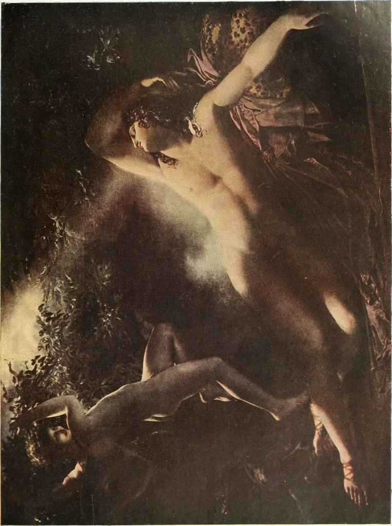 An illustration from Nouvelle mythologie illustrée, 1920, leaf 288