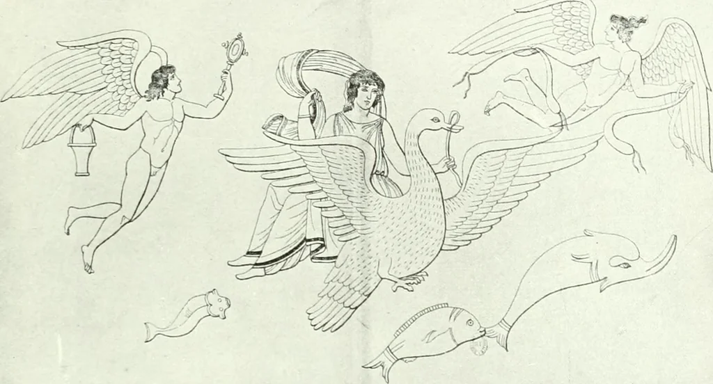 An illustration from Nouvelle mythologie illustrée, 1920, leaf 290