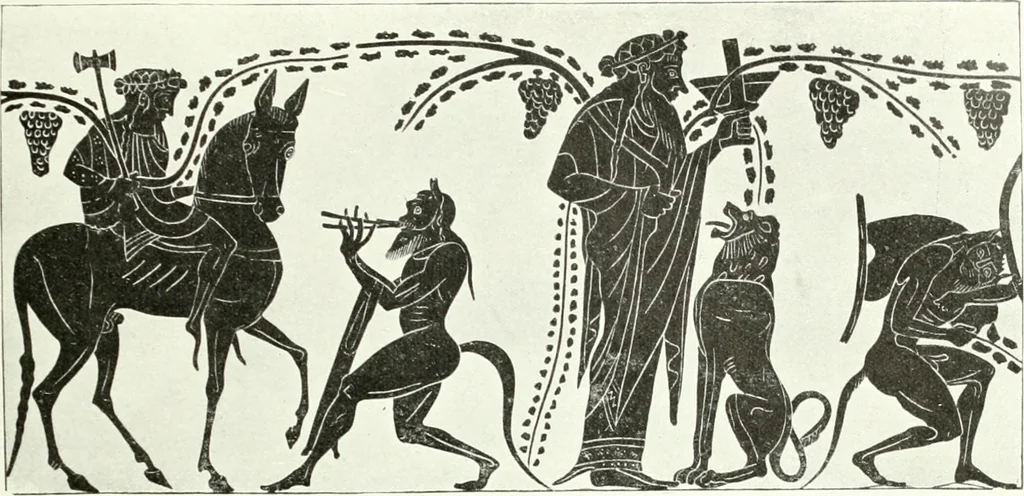 An illustration from Nouvelle mythologie illustrée, 1920, leaf 294