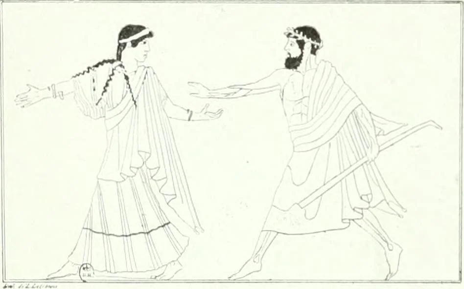 An illustration from Nouvelle mythologie illustrée, 1920, leaf 297
