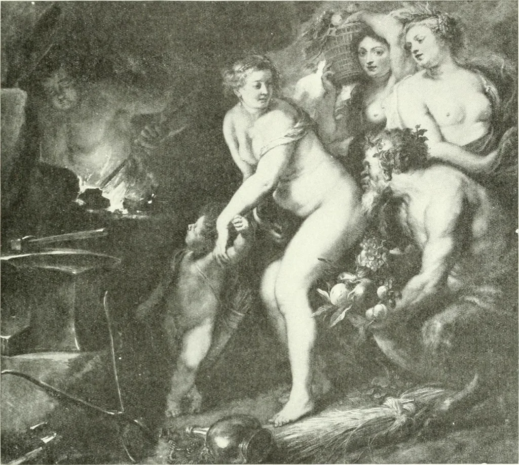 An illustration from Nouvelle mythologie illustrée, 1920, leaf 300