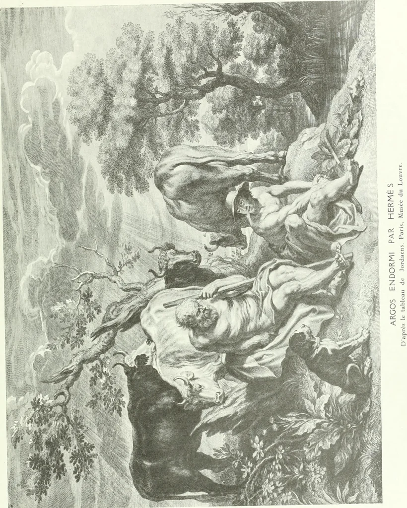 An illustration from Nouvelle mythologie illustrée, 1920, leaf 308
