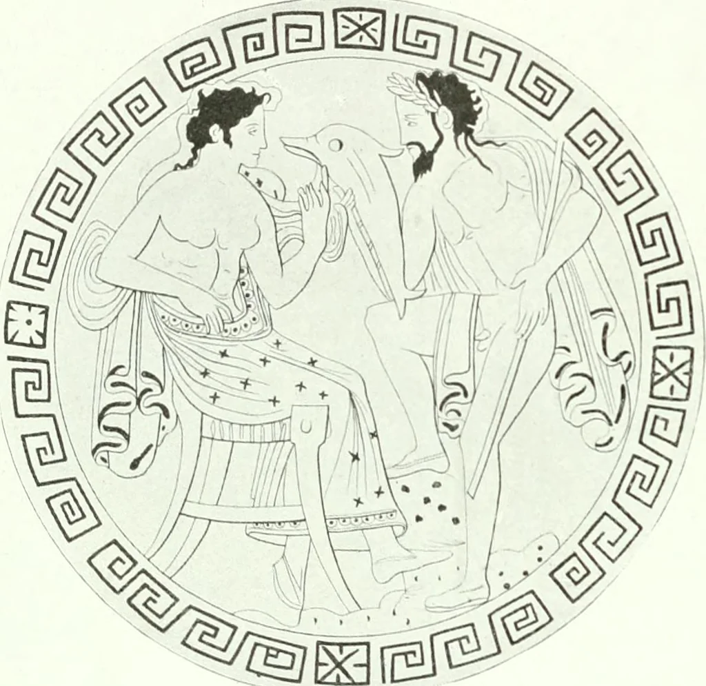 An illustration from Nouvelle mythologie illustrée, 1920, leaf 333