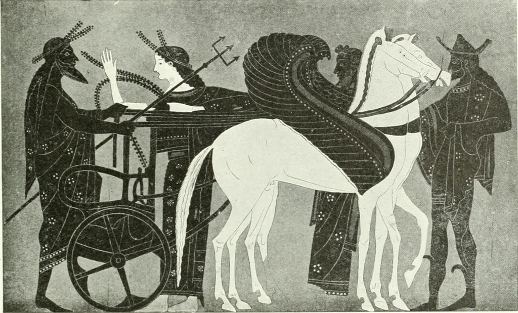 An illustration from Nouvelle mythologie illustrée, 1920, leaf 334