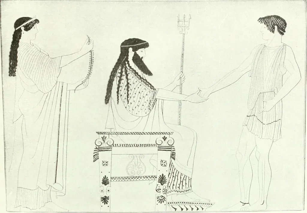 An illustration from Nouvelle mythologie illustrée, 1920, leaf 346
