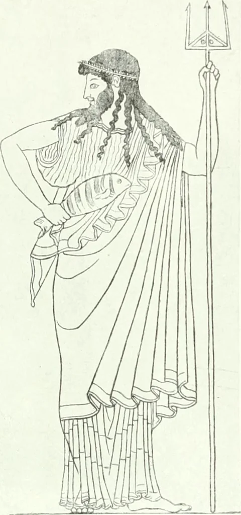 An illustration from Nouvelle mythologie illustrée, 1920, leaf 351