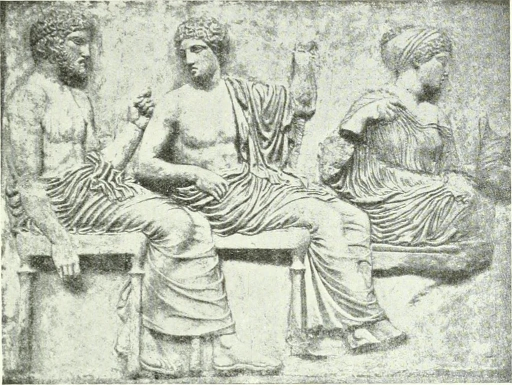 An illustration from Nouvelle mythologie illustrée, 1920, leaf 352
