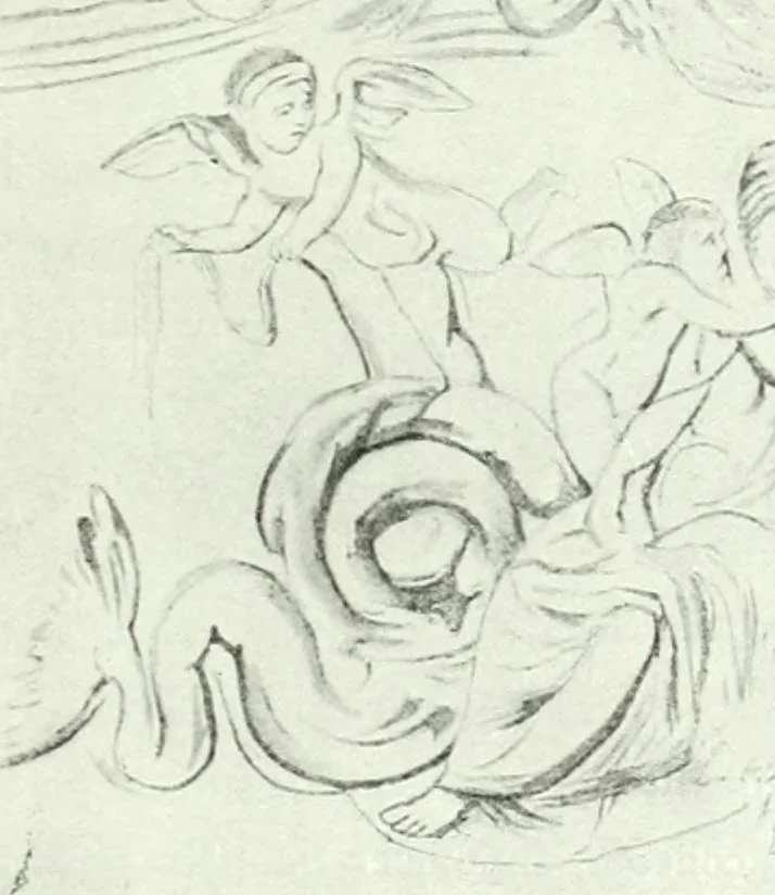 An illustration from Nouvelle mythologie illustrée, 1920, leaf 354