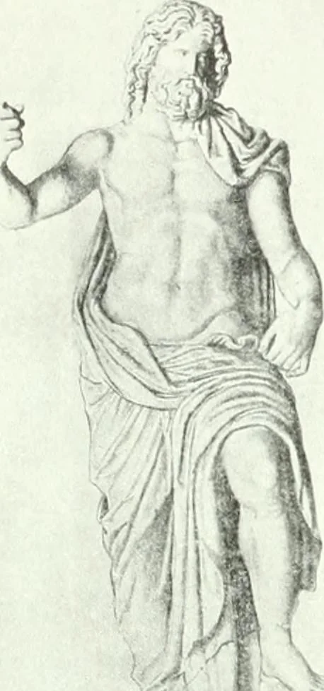 An illustration from Nouvelle mythologie illustrée, 1920, leaf 355