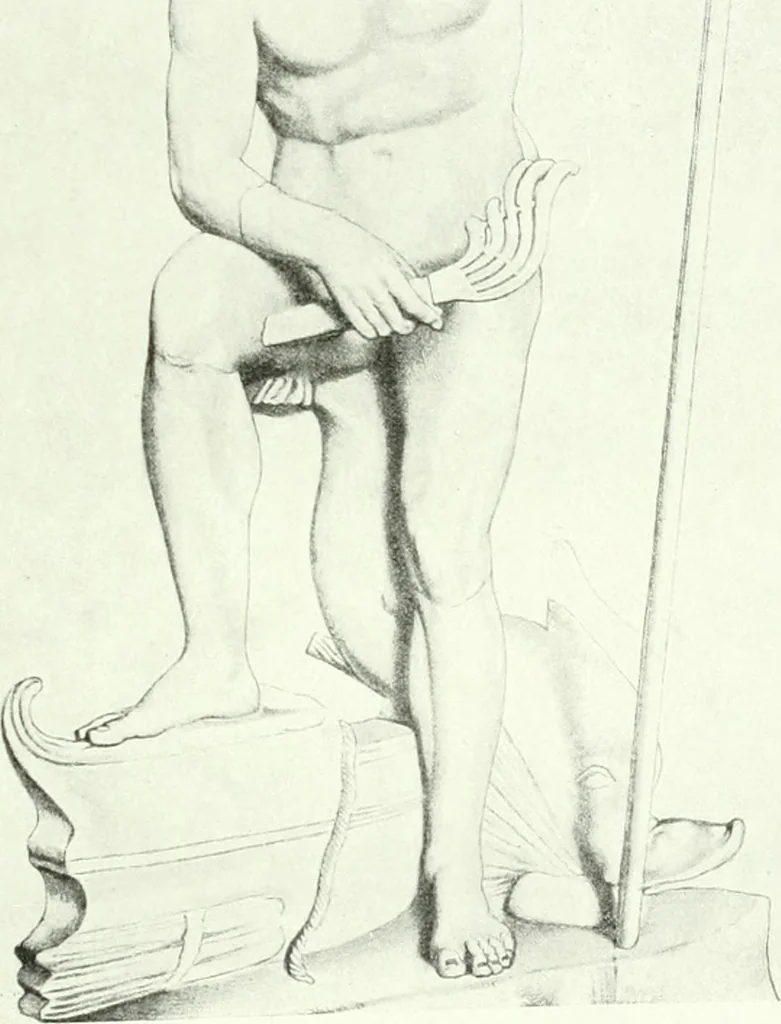 An illustration from Nouvelle mythologie illustrée, 1920, leaf 356