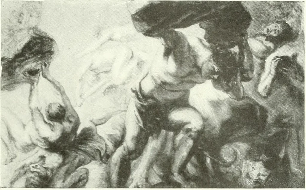An illustration from Nouvelle mythologie illustrée, 1920, leaf 36