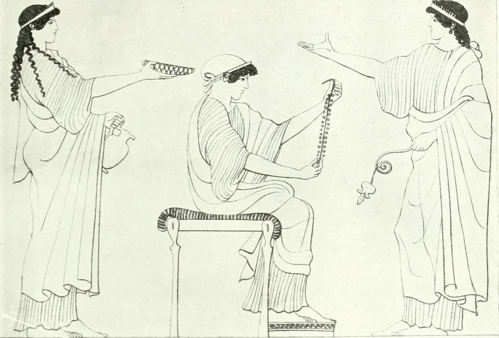 An illustration from Nouvelle mythologie illustrée, 1920, leaf 370