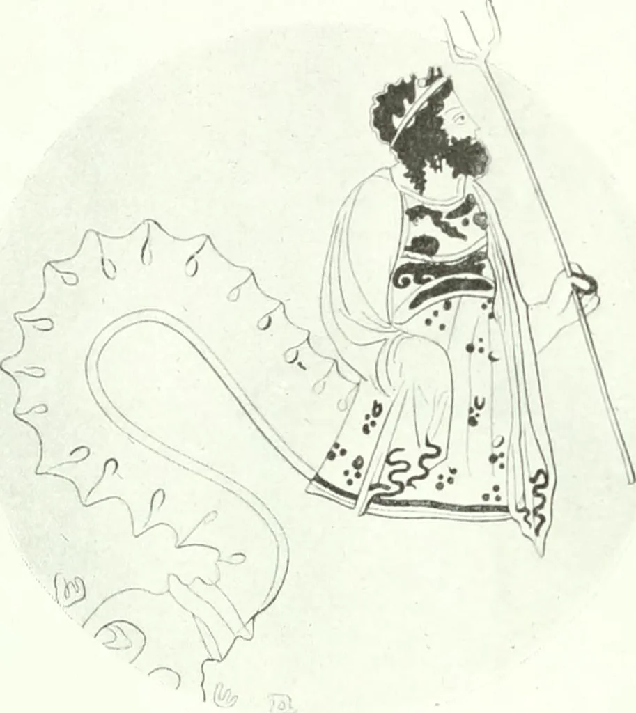 An illustration from Nouvelle mythologie illustrée, 1920, leaf 371