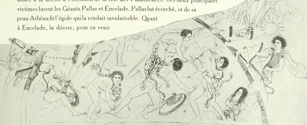 An illustration from Nouvelle mythologie illustrée, 1920, leaf 38