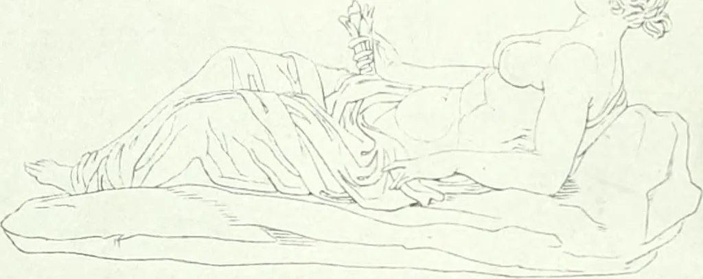 An illustration from Nouvelle mythologie illustrée, 1920, leaf 385