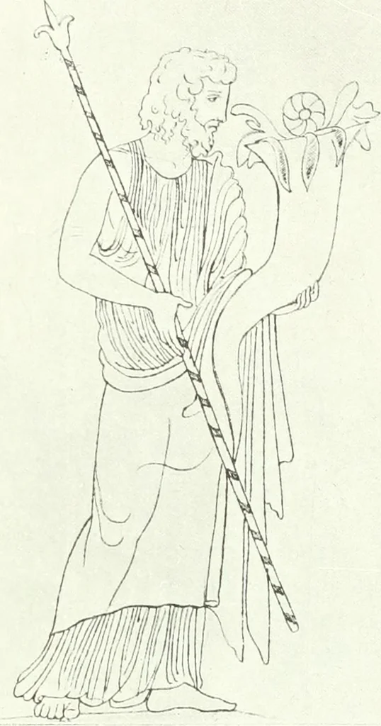 An illustration from Nouvelle mythologie illustrée, 1920, leaf 394