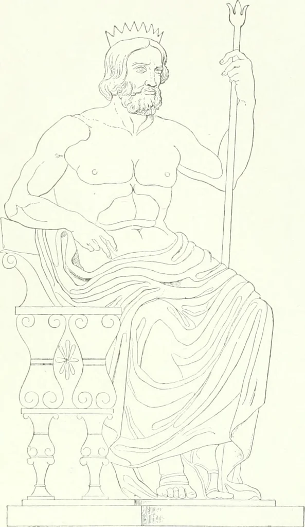 An illustration from Nouvelle mythologie illustrée, 1920, leaf 396