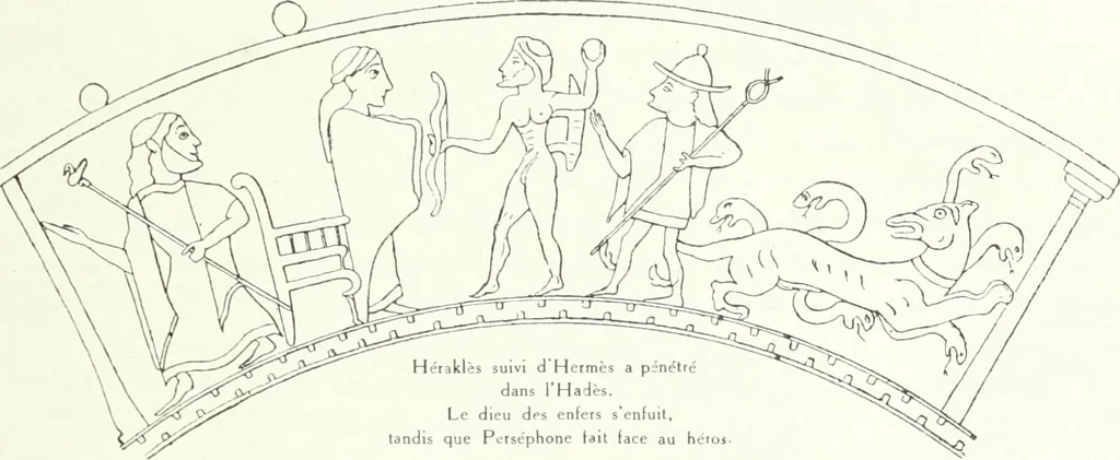 An illustration from Nouvelle mythologie illustrée, 1920, leaf 402