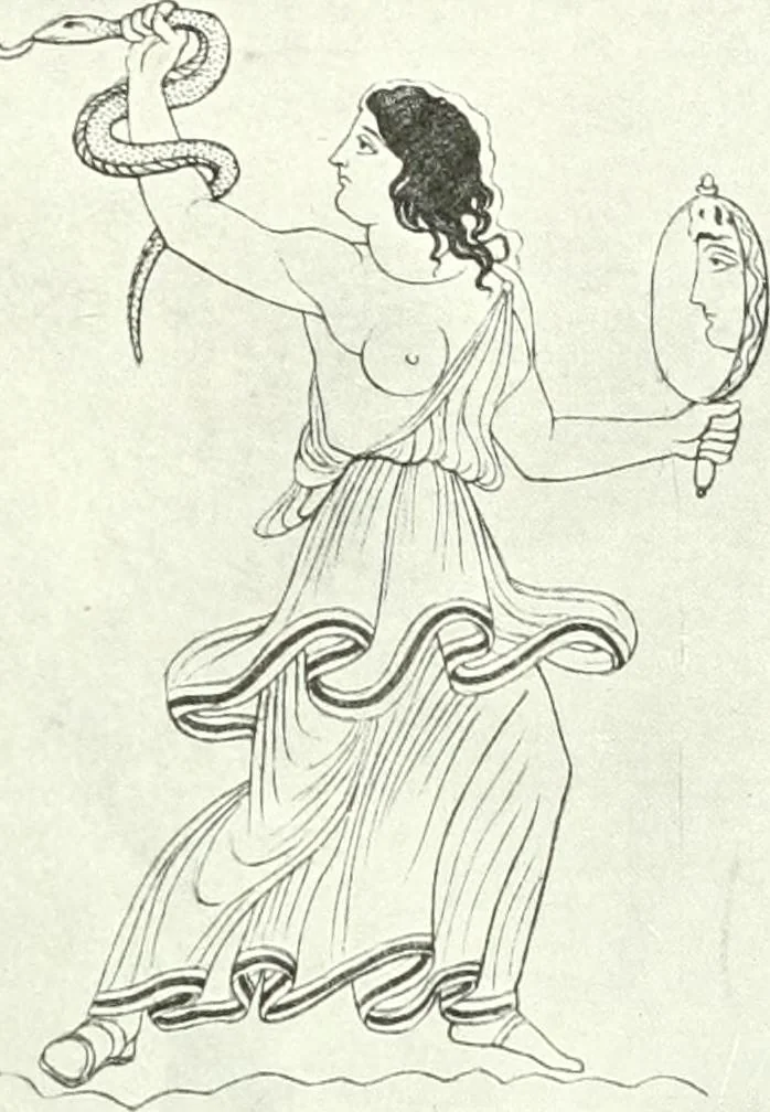 An illustration from Nouvelle mythologie illustrée, 1920, leaf 404