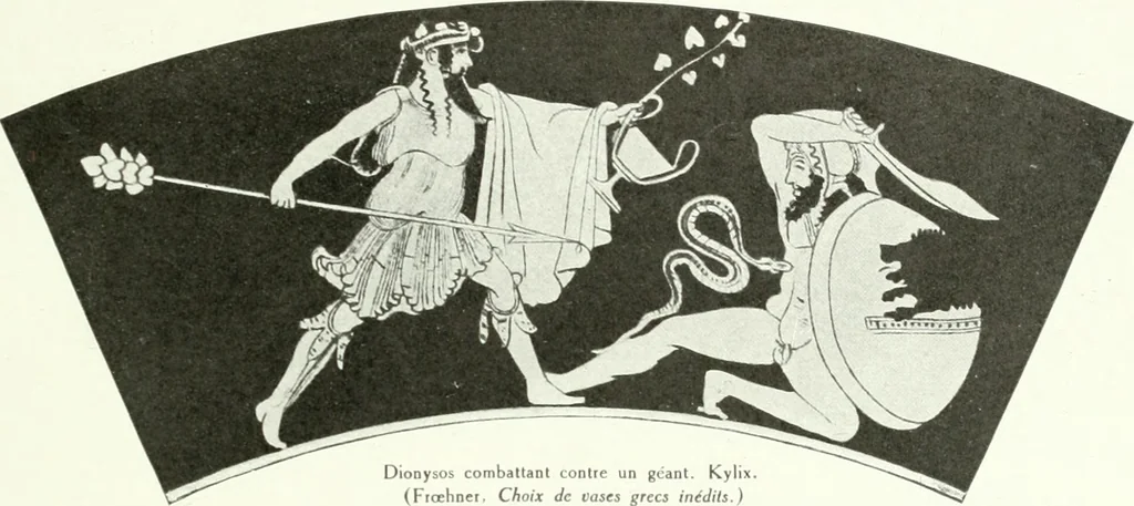 An illustration from Nouvelle mythologie illustrée, 1920, leaf 414