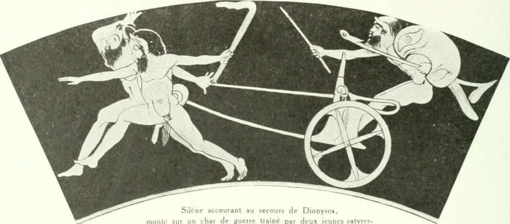 An illustration from Nouvelle mythologie illustrée, 1920, leaf 415