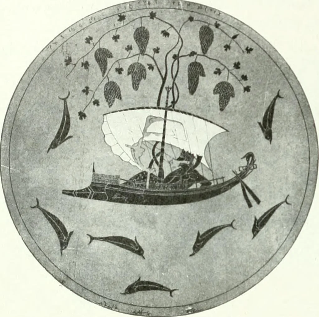 An illustration from Nouvelle mythologie illustrée, 1920, leaf 417