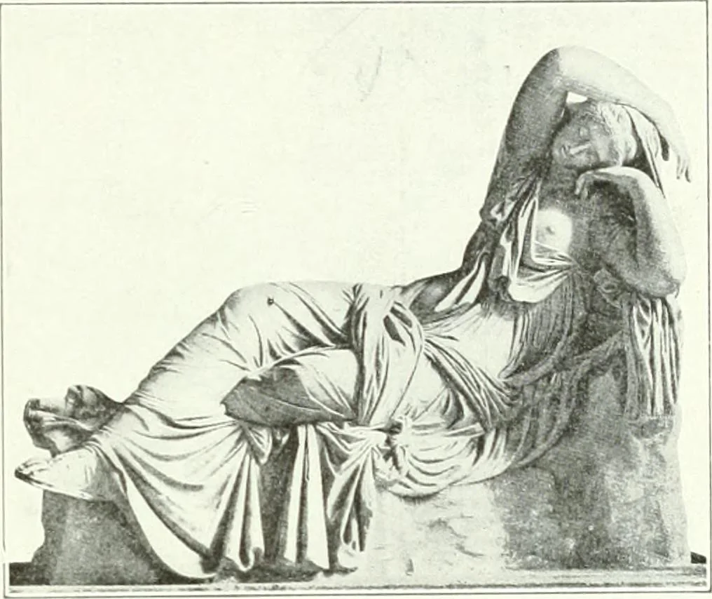 An illustration from Nouvelle mythologie illustrée, 1920, leaf 422