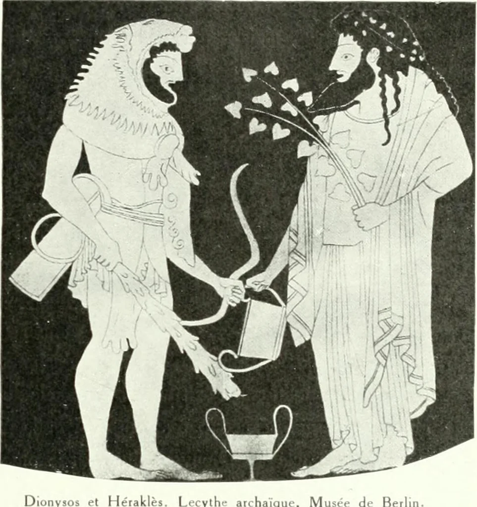 An illustration from Nouvelle mythologie illustrée, 1920, leaf 426