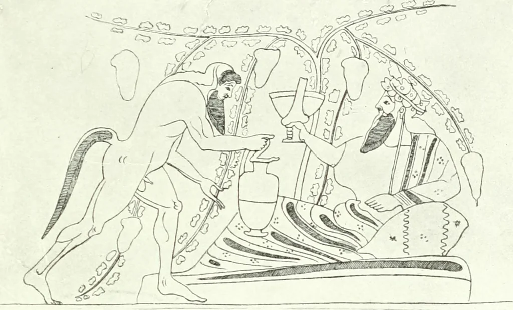 An illustration from Nouvelle mythologie illustrée, 1920, leaf 430