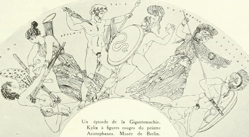 An illustration from Nouvelle mythologie illustrée, 1920, leaf 44