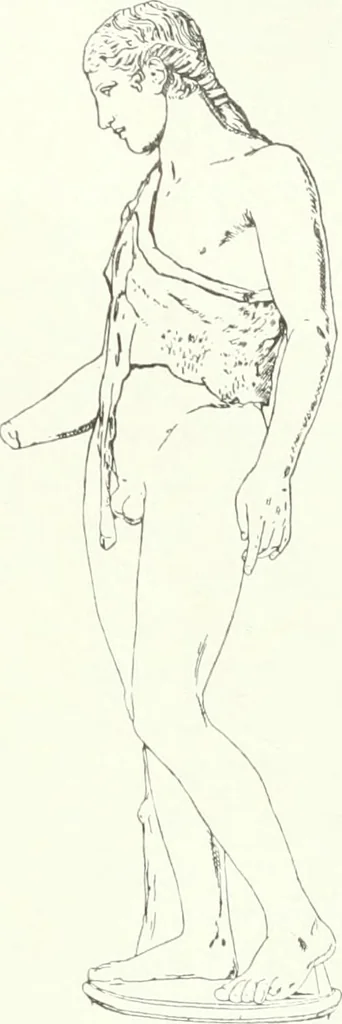 An illustration from Nouvelle mythologie illustrée, 1920, leaf 446