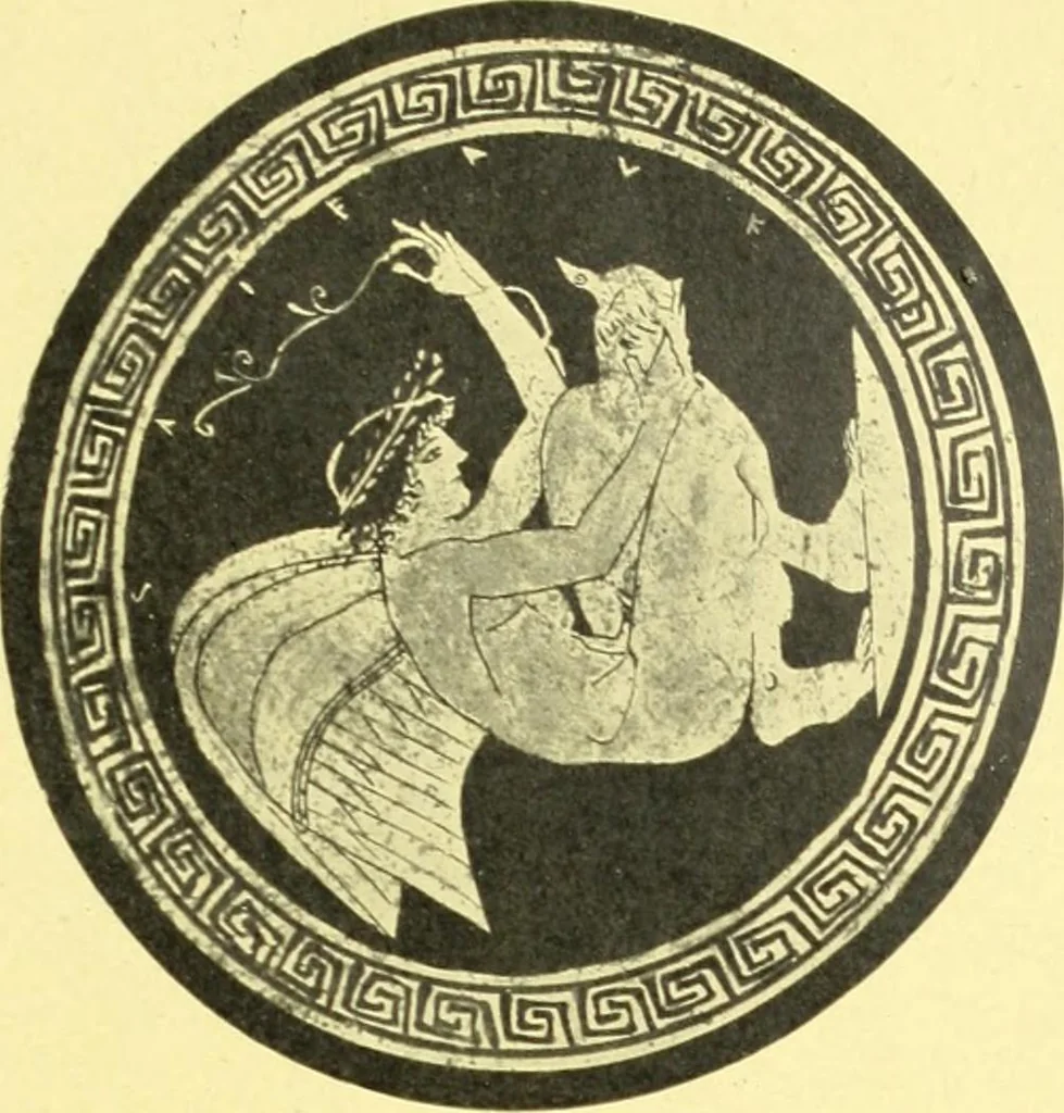 An illustration from Nouvelle mythologie illustrée, 1920, leaf 448
