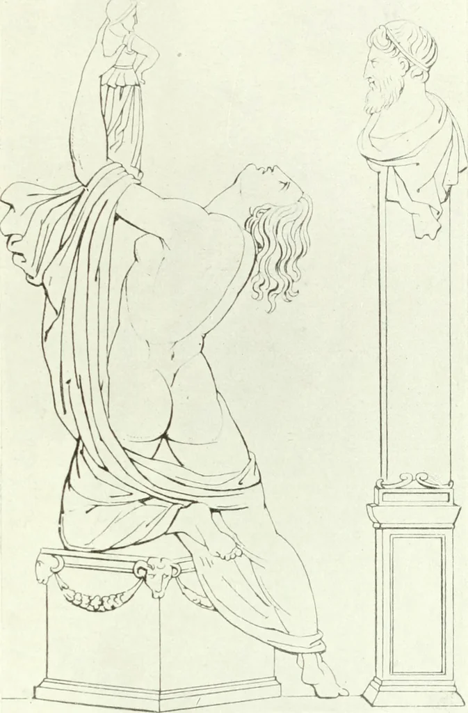 An illustration from Nouvelle mythologie illustrée, 1920, leaf 454