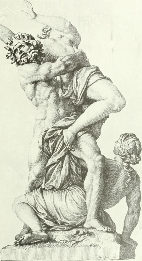 An illustration from Nouvelle mythologie illustrée, 1920, leaf 458