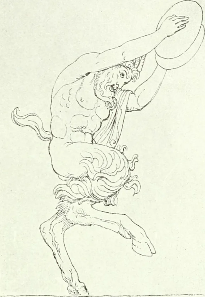 An illustration from Nouvelle mythologie illustrée, 1920, leaf 466