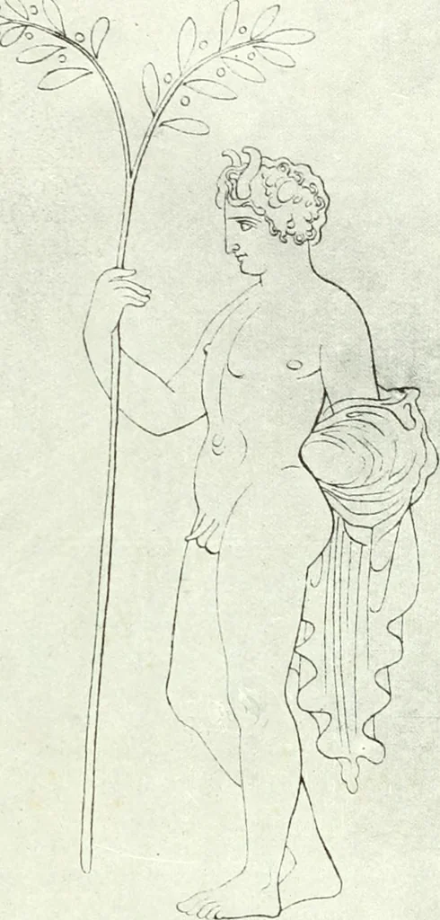 An illustration from Nouvelle mythologie illustrée, 1920, leaf 470