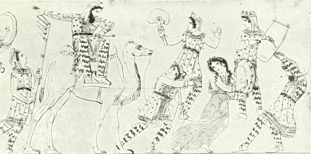 An illustration from Nouvelle mythologie illustrée, 1920, leaf 476