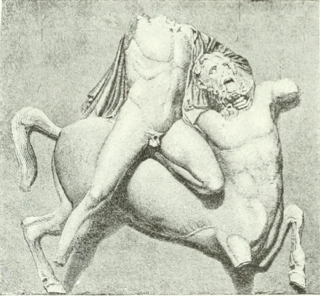 An illustration from Nouvelle mythologie illustrée, 1920, leaf 491