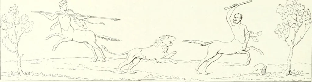 An illustration from Nouvelle mythologie illustrée, 1920, leaf 501
